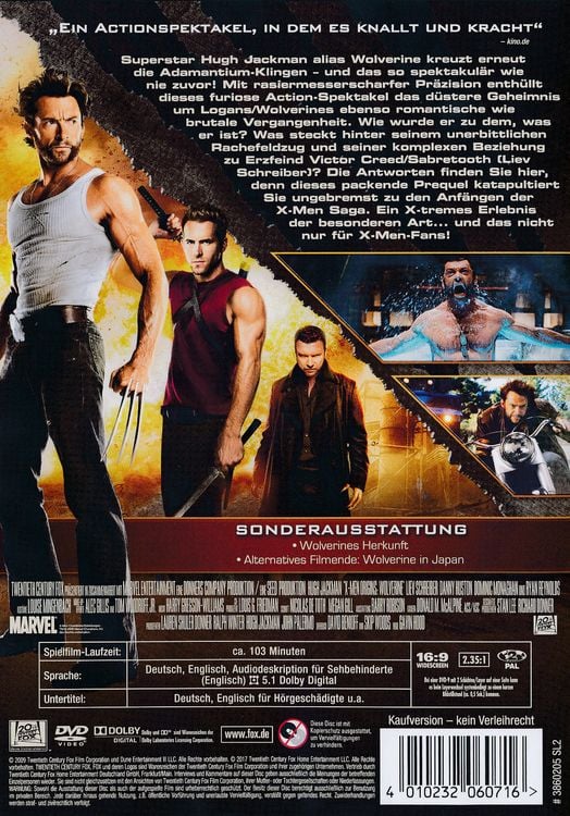 Produktbild: X-Men Origins - Wolverine