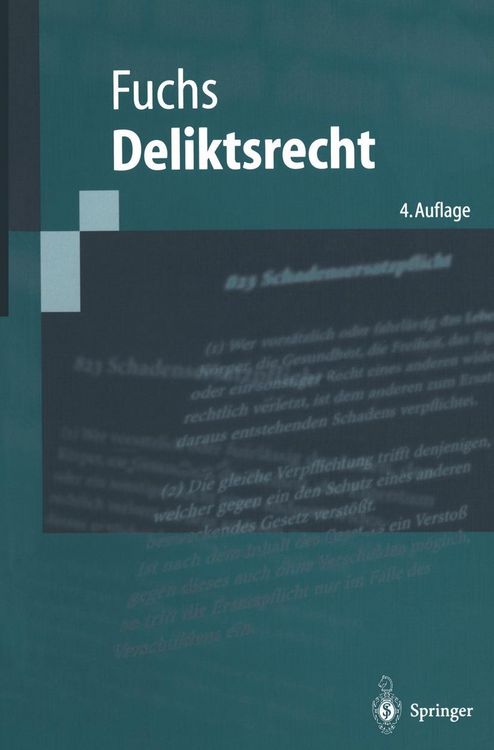 Produktbild: Deliktsrecht