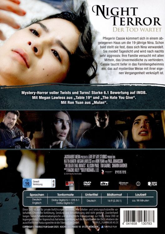 Produktbild: Night Terror - Der Tod wartet