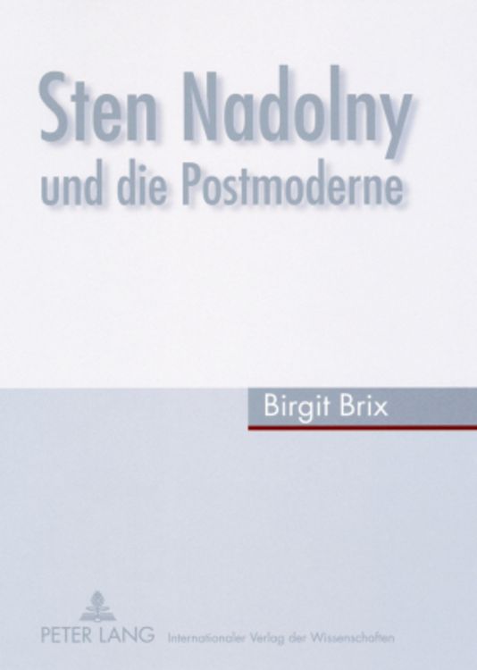 Produktbild: Sten Nadolny und die Postmoderne