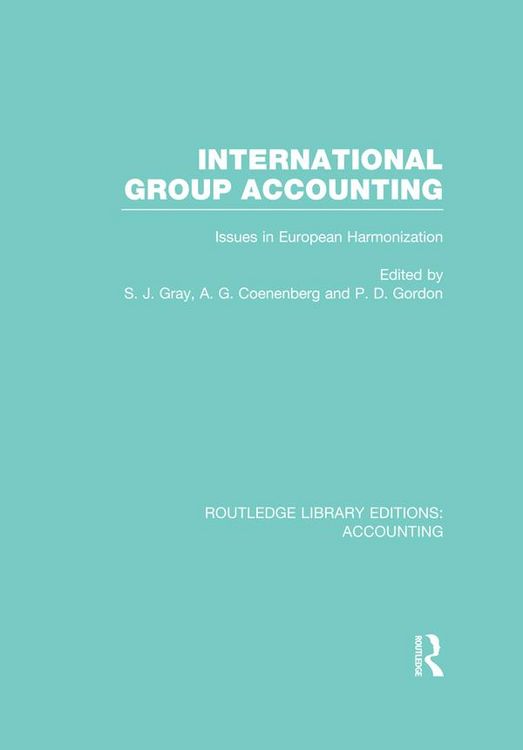 Produktbild: International Group Accounting (RLE Accounting)