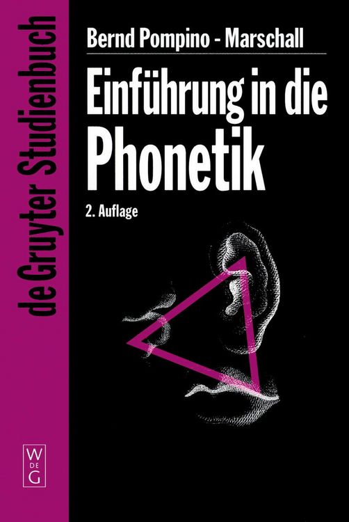 Produktbild: Einführung in die Phonetik