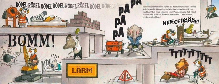 Produktbild: Die Einschlafweltmeisterschaft der Tiere