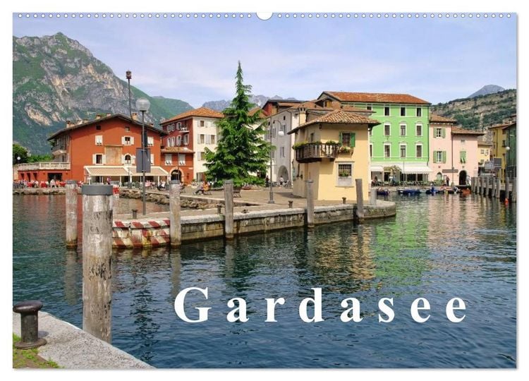 Produktbild: Gardasee (Wandkalender 2026 DIN A2 quer), CALVENDO Monatskalender