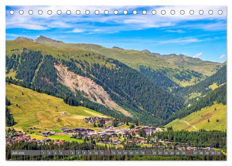 Produktbild: K&ouml;nigsleiten am Gerlospass (Tischkalender 2026 DIN A5 quer), CALVENDO Monatskalender