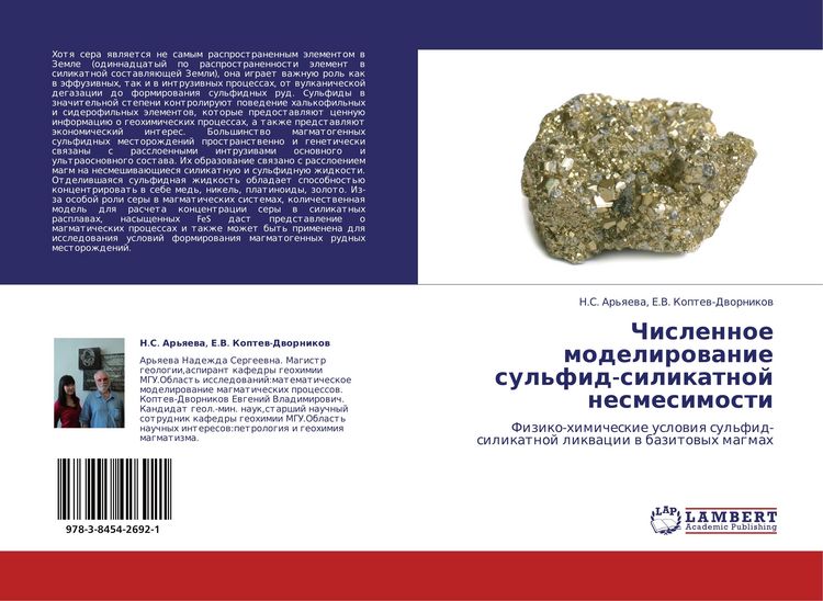 Produktbild: Chislennoe modelirowanie sul'fid-silikatnoj nesmesimosti