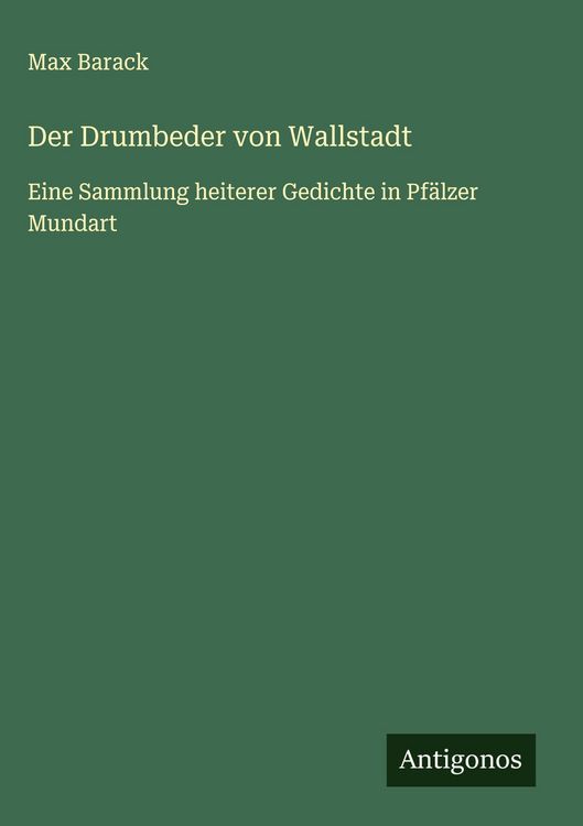 Produktbild: Der Drumbeder von Wallstadt