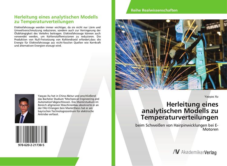 Produktbild: Herleitung eines analytischen Modells zu Temperaturverteilungen