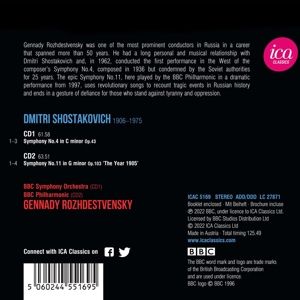 Produktbild: Sinfonien 4 & 11