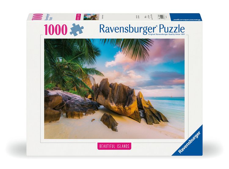 Produktbild: Erwachsenenpuzzle 1000 Teile - Seychellen