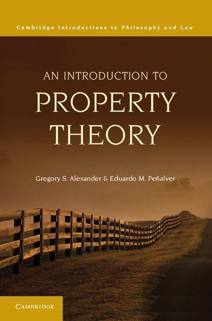 Produktbild: An Introduction to Property Theory