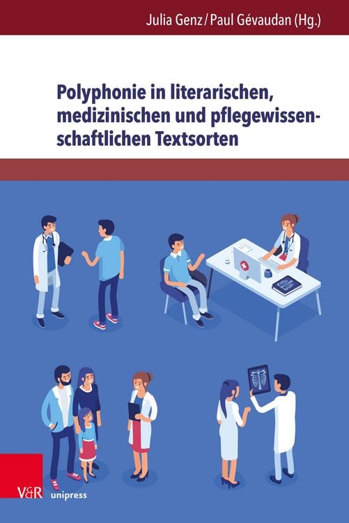 Produktbild: Polyphonie in literarischen, medizinischen und pflegewissenschaftlichen Textsorten
