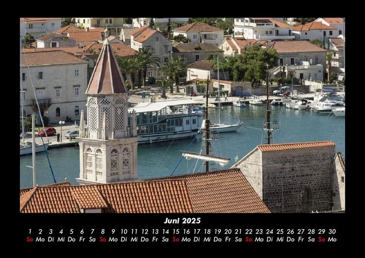 Produktbild: Kroatien 2025 Fotokalender DIN A3