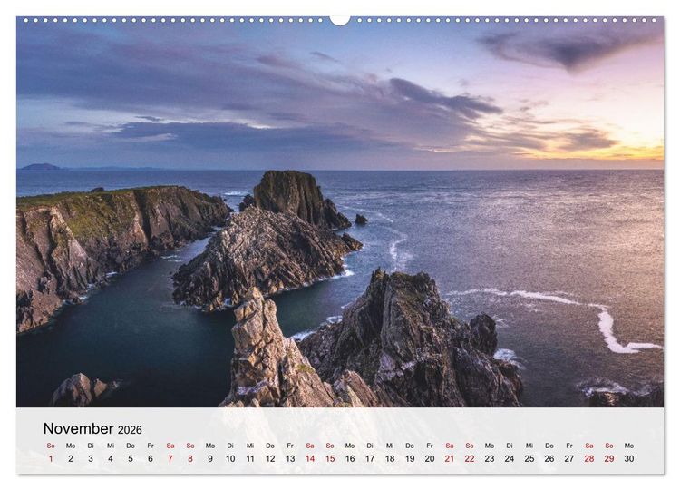 Produktbild: (Nord-)Irland - Das gr&uuml;ne Juwel (Wandkalender 2026 DIN A2 quer), CALVENDO Monatskalender