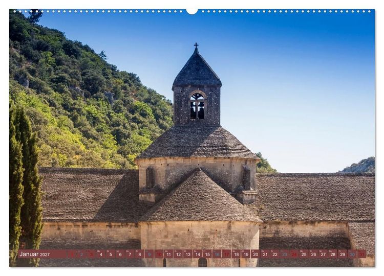 Produktbild: Frankreich. Ein Streifzug durch die D&ouml;rfer der franz&ouml;sischen Provence (Wandkalender 2027 DIN A2 quer), CALVENDO Monatskalender