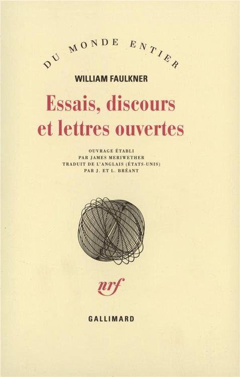 Produktbild: Essais, discours et lettres ouvertes