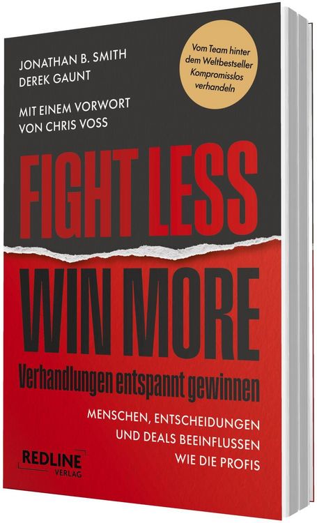 Produktbild: Fight less, win more &ndash; Verhandlungen entspannt gewinnen