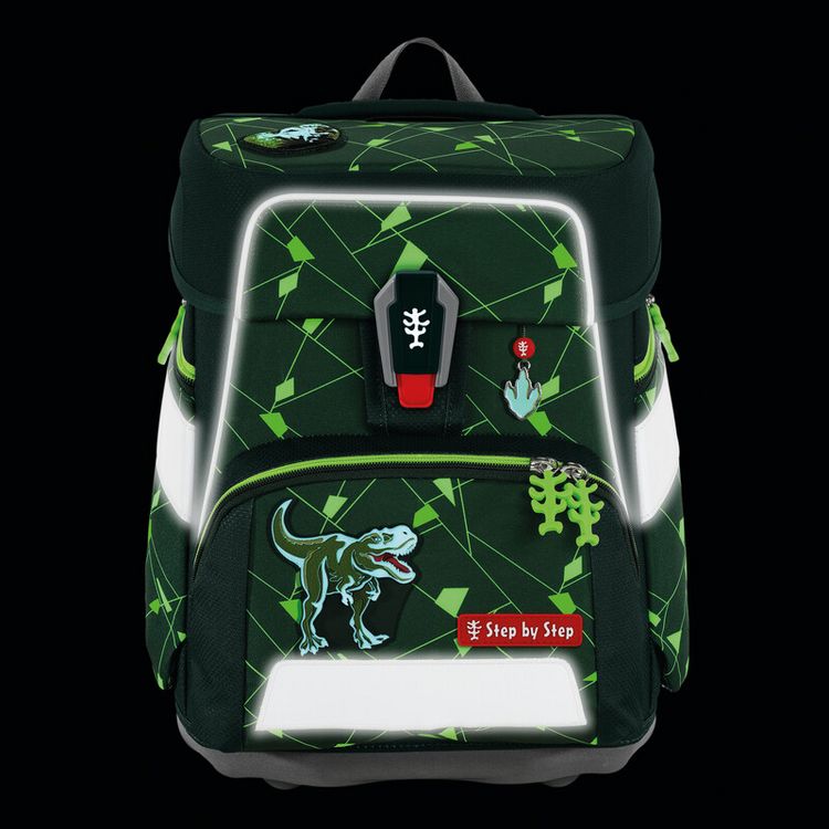 Produktbild: STEP BY STEP&reg; Schulrucksack-Set Space Shine 5teilig Special Edition, Dino Night Tyro