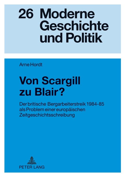 Produktbild: Von Scargill zu Blair?
