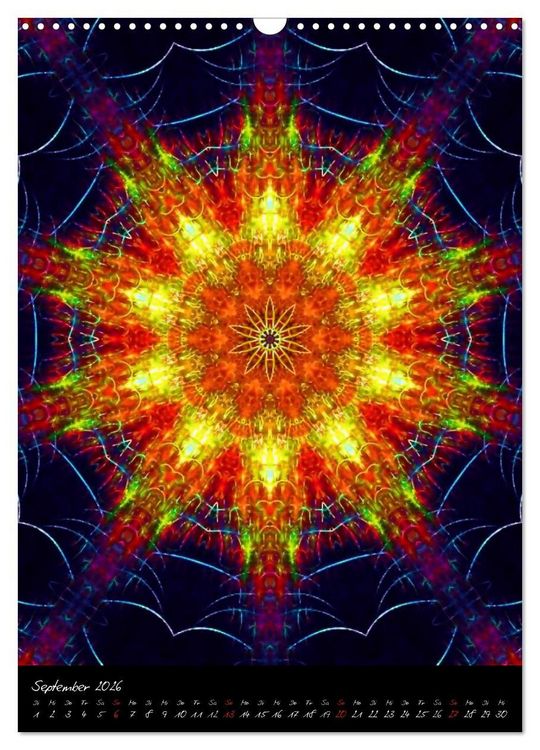 Produktbild: Mandala - Esoterik & Meditation (Wandkalender 2026 DIN A3 hoch), CALVENDO Monatskalender