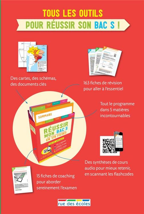 Produktbild: Reussir mon bac s en 178 fiches