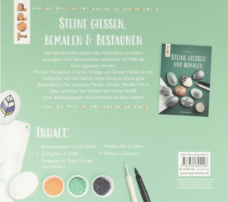 Produktbild: Kreativ-Set - Steine gießen