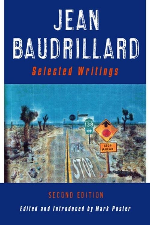 Produktbild: Poster, M: Jean Baudrillard