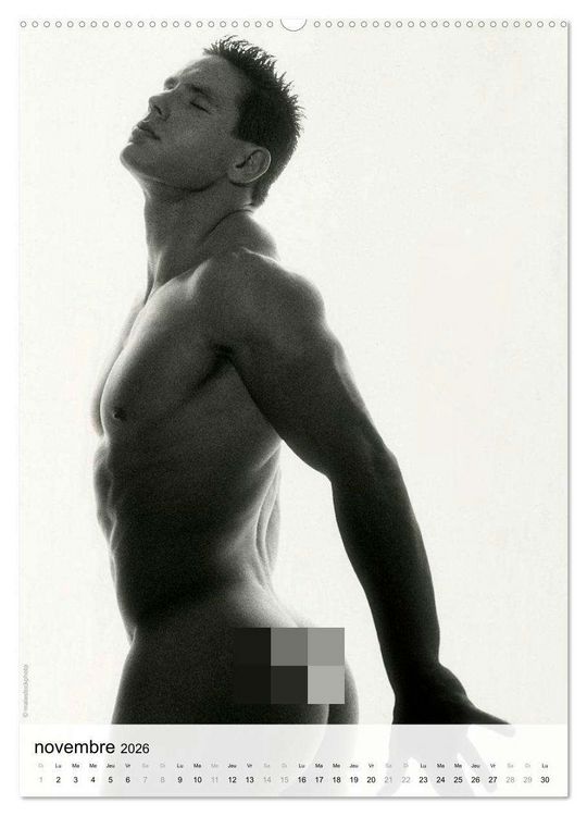 Produktbild: contrastes hommes (Calendrier mural 2026 DIN A2 horizontal) calendrier de bureau