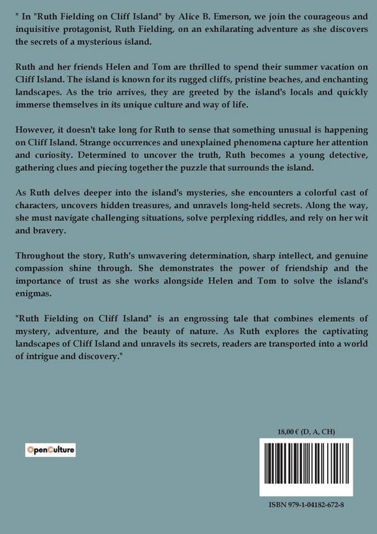 Produktbild: Ruth Fielding on Cliff Island