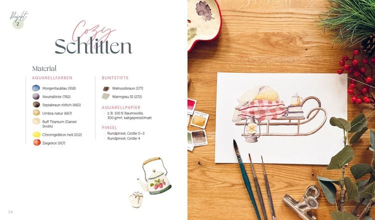 Produktbild: Watercolor Winter Dreams