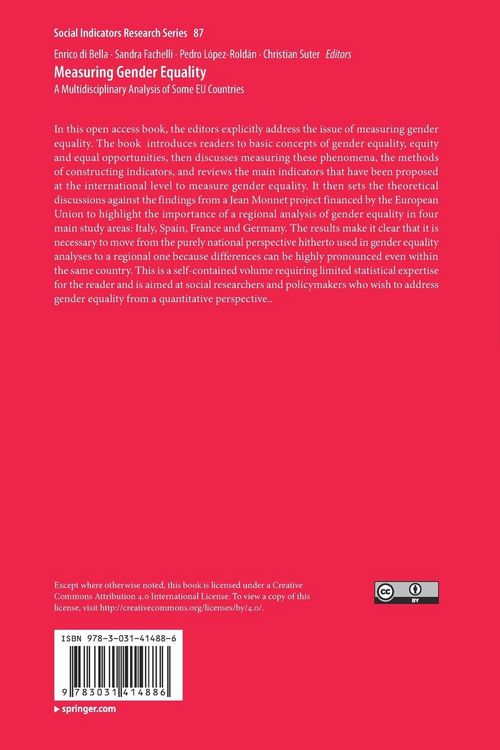Produktbild: Measuring Gender Equality