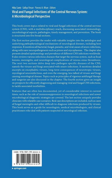 Produktbild: Viral and Fungal Infections of the Central Nervous System: A Microbiological Perspective