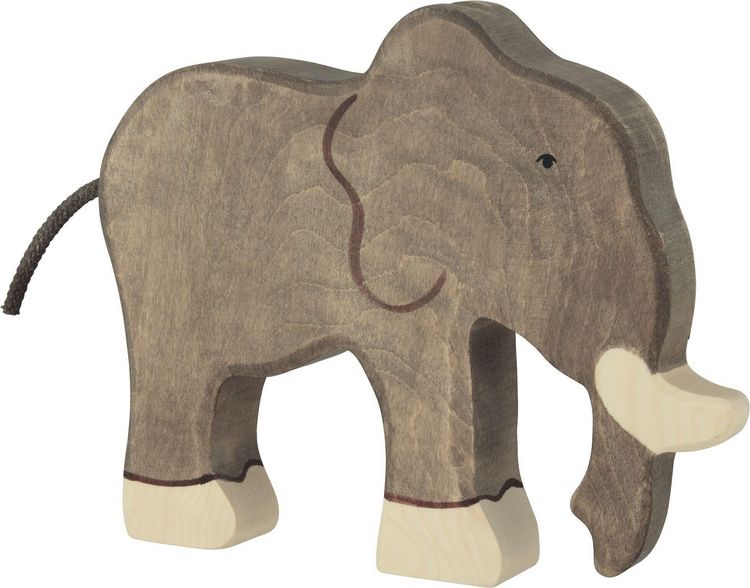 Produktbild: Holztiger Elefant, Holz