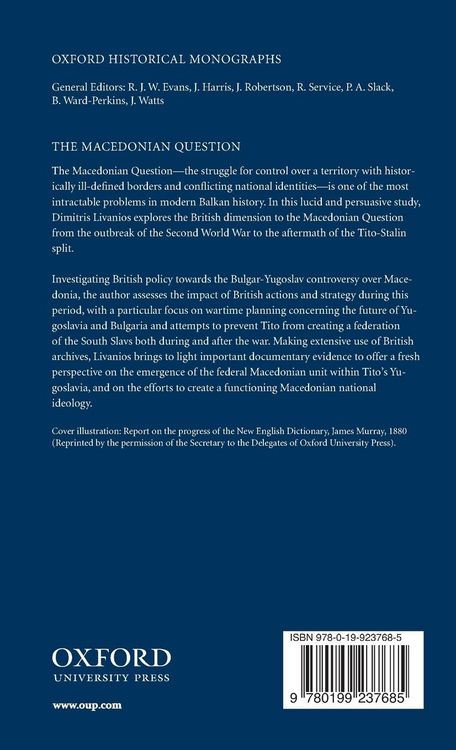 Produktbild: The Macedonian Question