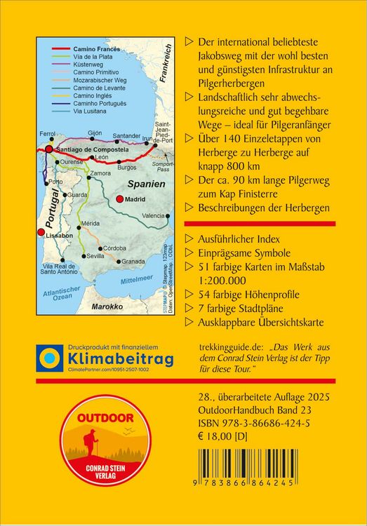Produktbild: Spanien: Jakobsweg Camino Franc&eacute;s