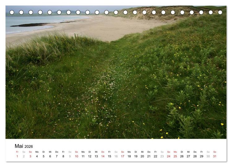 Produktbild: Wildes Schottland 2026 (Tischkalender 2026 DIN A5 quer), CALVENDO Monatskalender