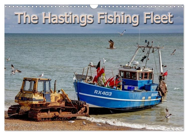 Produktbild: The Hastings Fishing Fleet (Wall Calendar 2026 DIN A3 landscape), CALVENDO 12 Month Wall Calendar