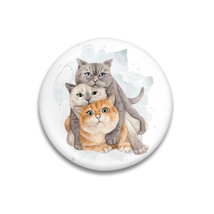 Produktbild: Dekomagnet Cat Buddies