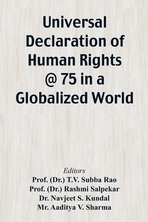 Produktbild: Universal Declaration of Human Rights @ 75 In a Globalized World