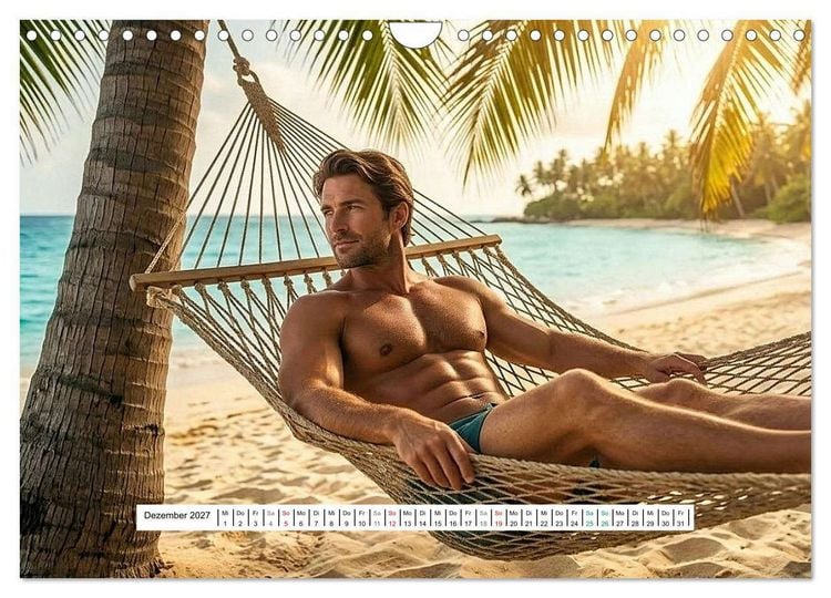 Produktbild: Echte Kerle &ndash; Aussteiger (Wandkalender 2027 DIN A4 quer), CALVENDO Monatskalender