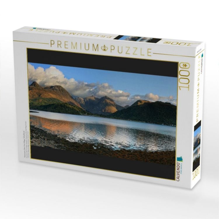 Produktbild: CALVENDO Puzzle Panorama, Glen Coe Village, Schottland | 1000 Teile Lege-Gr&ouml;&szlig;e 64x48cm Foto-Puzzle f&uuml;r gl&uuml;ckliche Stunden
