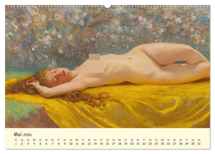 Produktbild: Zeitlose Muse (Wandkalender 2026 DIN A2 quer), CALVENDO Monatskalender