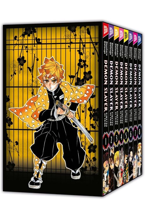 Produktbild: Demon Slayer - Kimetsu no Yaiba 1-8 mit Schuber