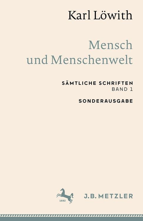 Produktbild: Karl L&ouml;with: Mensch und Menschenwelt