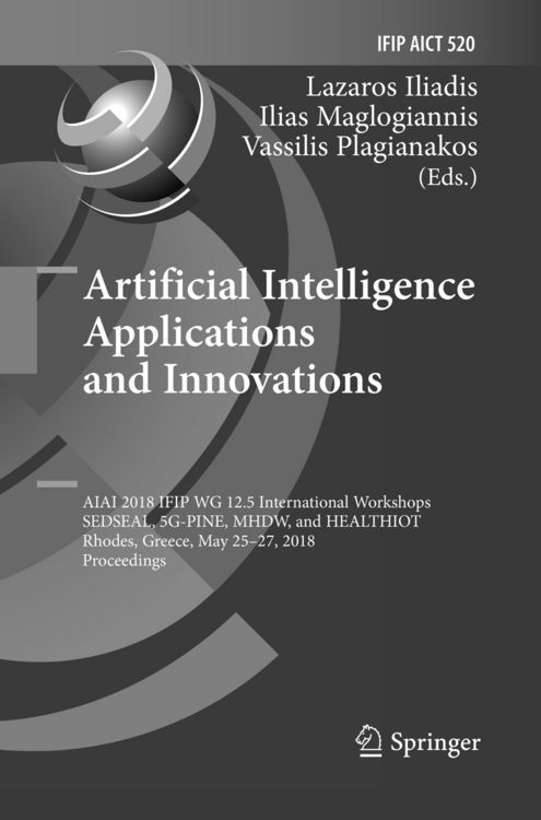 Produktbild: Artificial Intelligence Applications and Innovations
