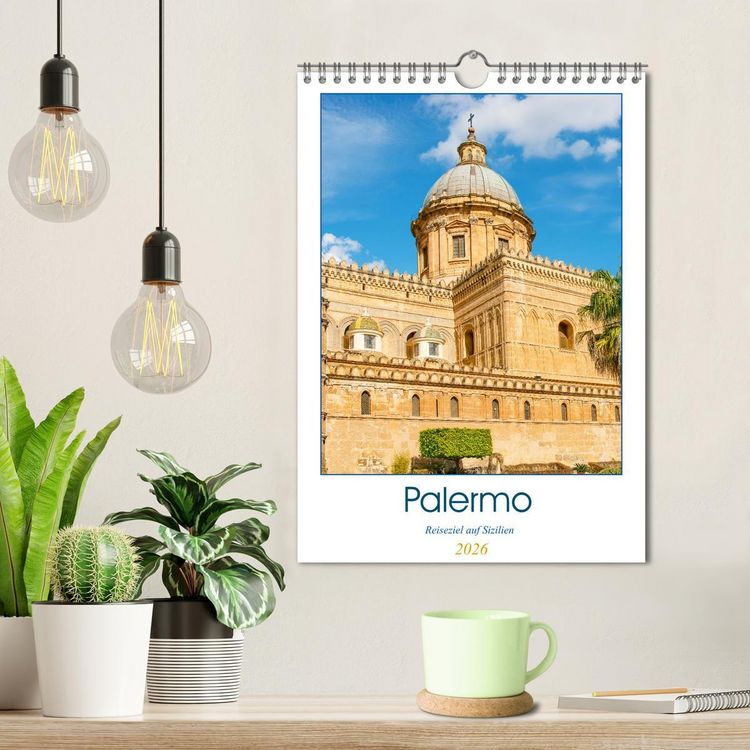 Produktbild: Palermo - Reiseziel auf Sizilien (Wandkalender 2026 DIN A4 hoch), CALVENDO Monatskalender