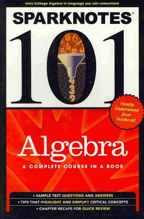 Produktbild: Sparknotes 101: Algebra