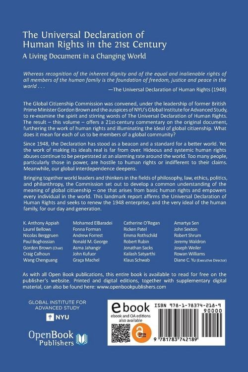 Produktbild: The Universal Declaration of Human Rights in the 21st Century