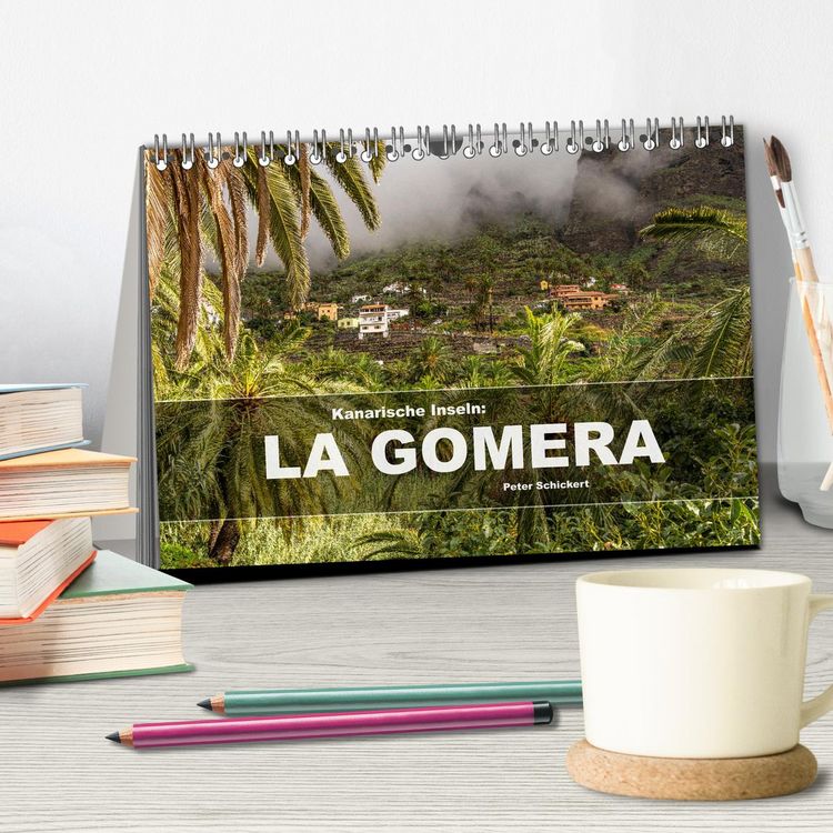 Produktbild: Kanarische Inseln: La Gomera (Tischkalender 2026 DIN A5 quer), CALVENDO Monatskalender