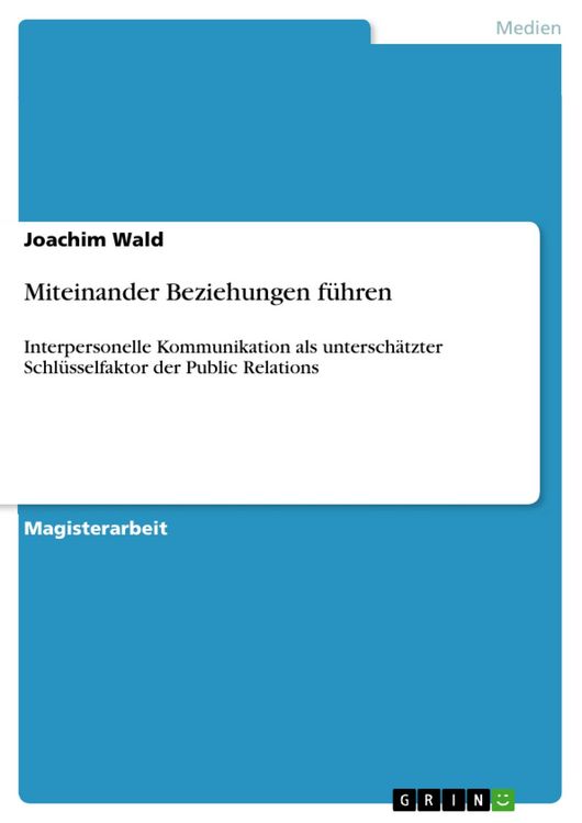 Produktbild: Miteinander Beziehungen f&uuml;hren